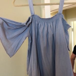 NWT Free People open sleeve top